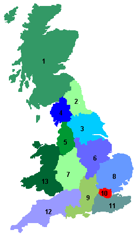 map of uk